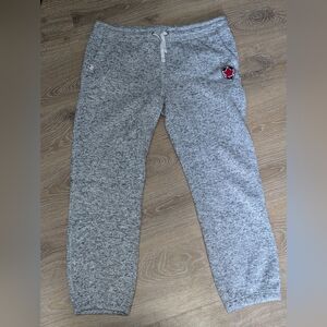 Canadiana Heather‎ Gray Fleece Jogger Pants Women's XL